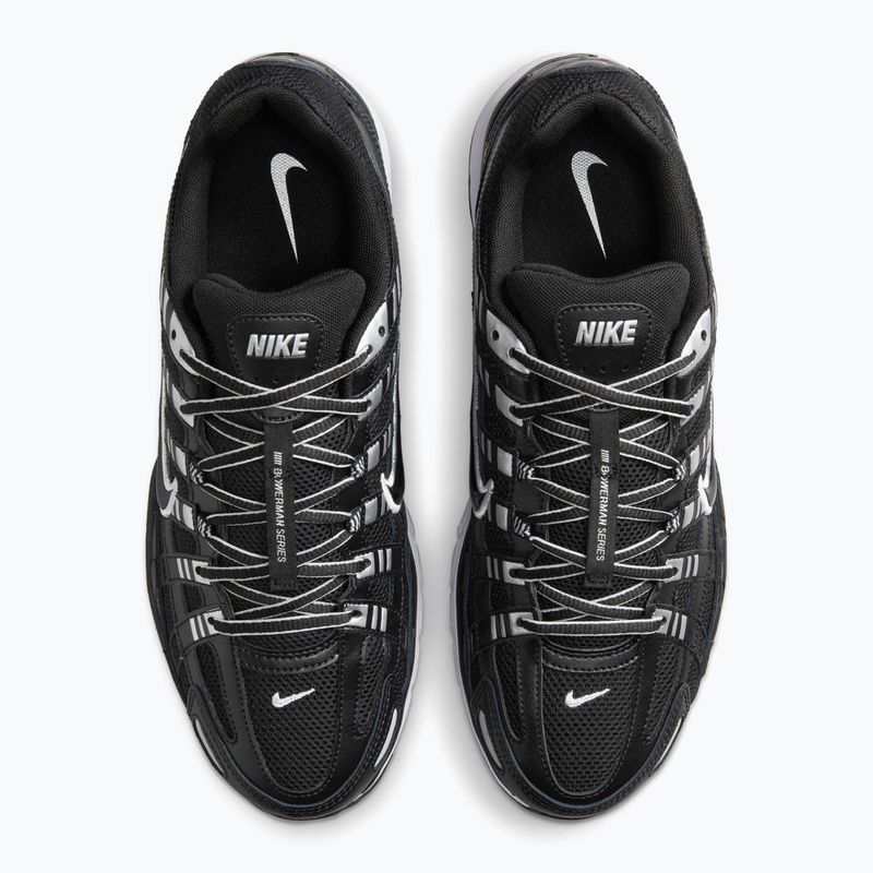 Vyriški batai Nike P-6000 black/white/metallic silver/black 4