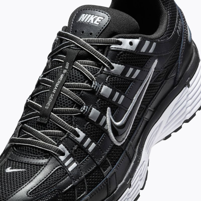 Vyriški batai Nike P-6000 black/white/metallic silver/black 5