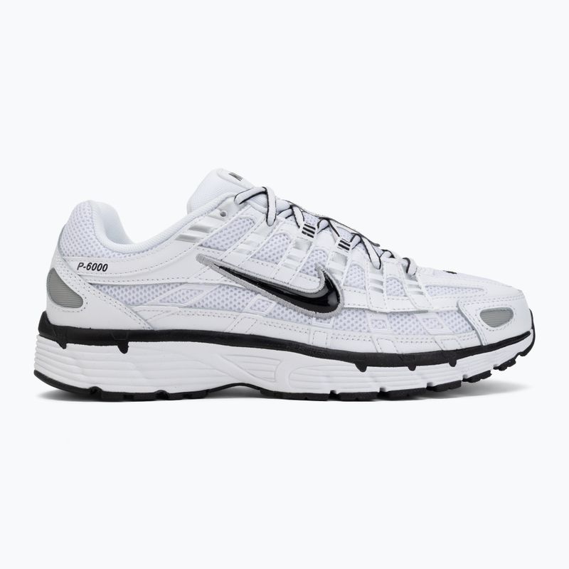 Vyriški batai Nike P-6000 white/metallic silver/black/black 2