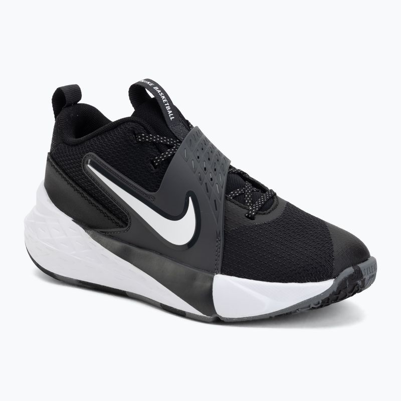 Nike Team Hustle D 12 batai juodi/anglies spalvos/balti