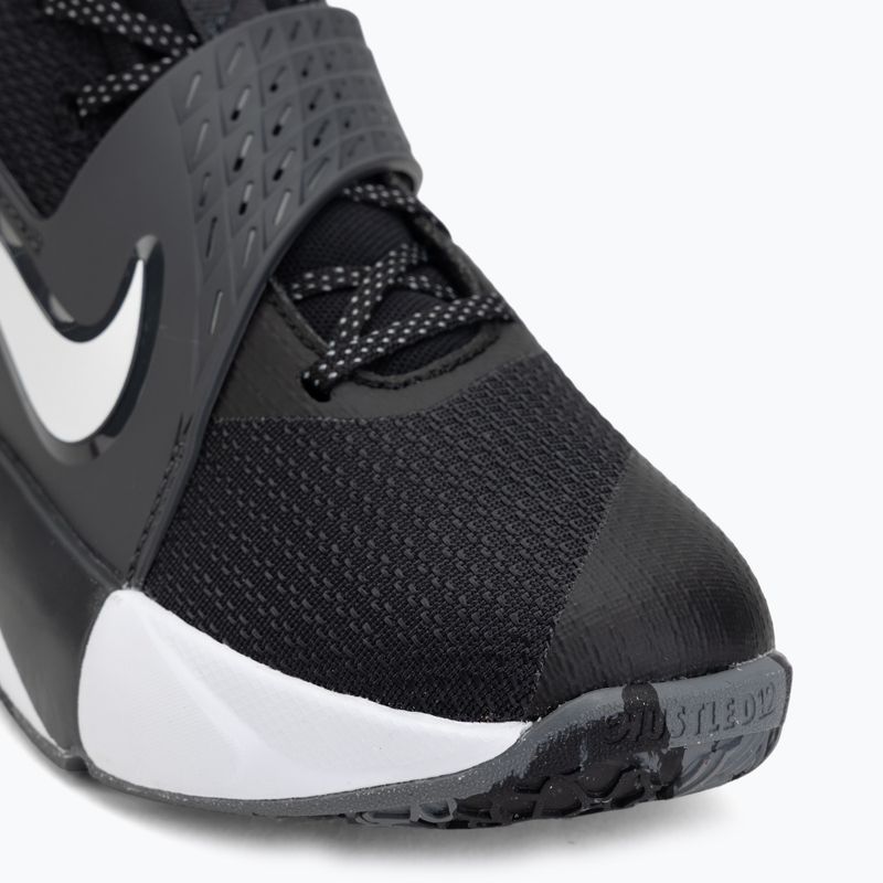 Vaikiški batai Nike Team Hustle D 12 black/anthracite/white 7