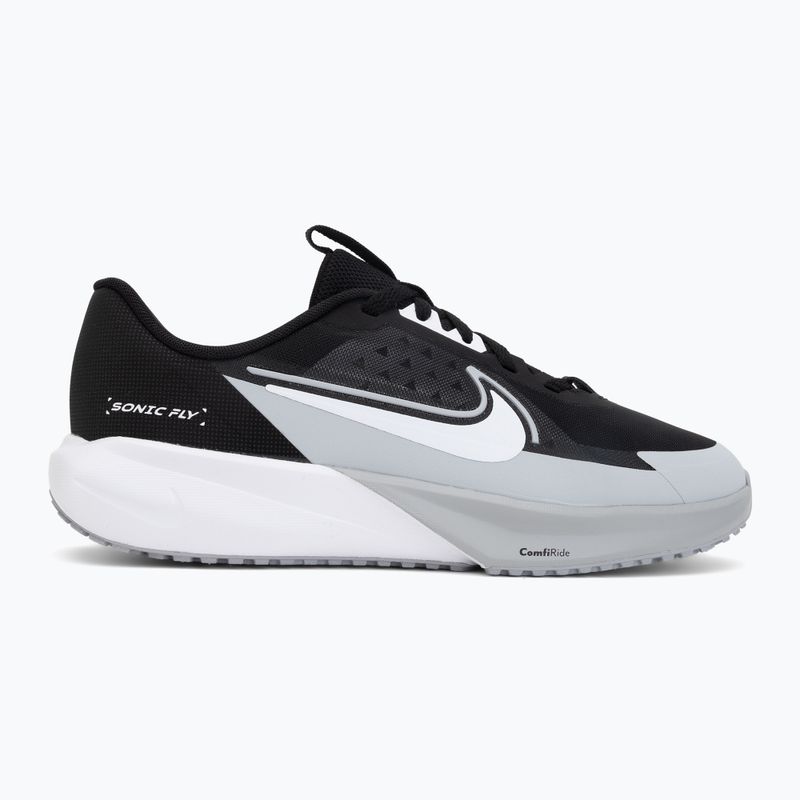 Vaikiški batai Nike Sonic Fly black/wolf grey/white 2