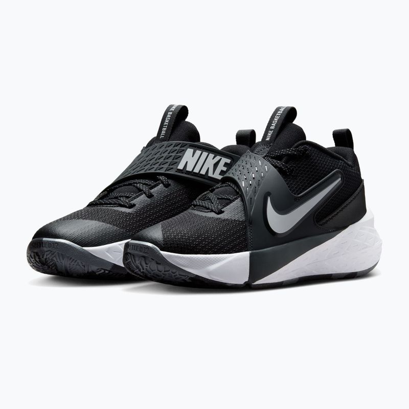 Vaikiški batai Nike Team Hustle D 12 black/anthracite/white 3