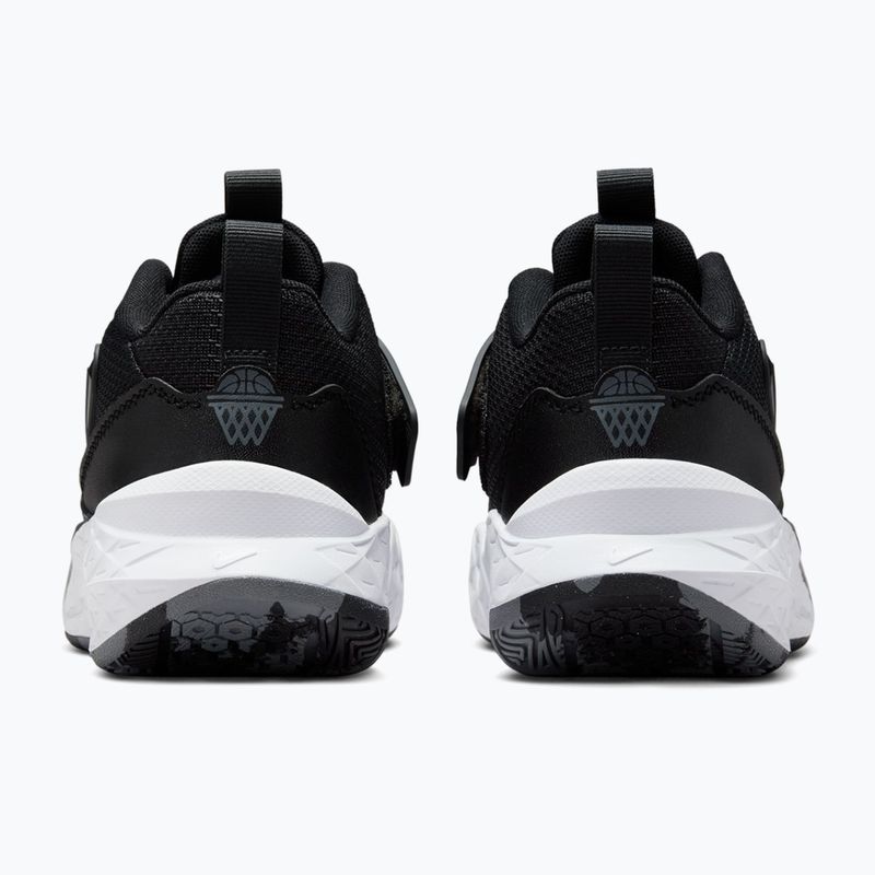 Vaikiški batai Nike Team Hustle D 12 black/anthracite/white 4
