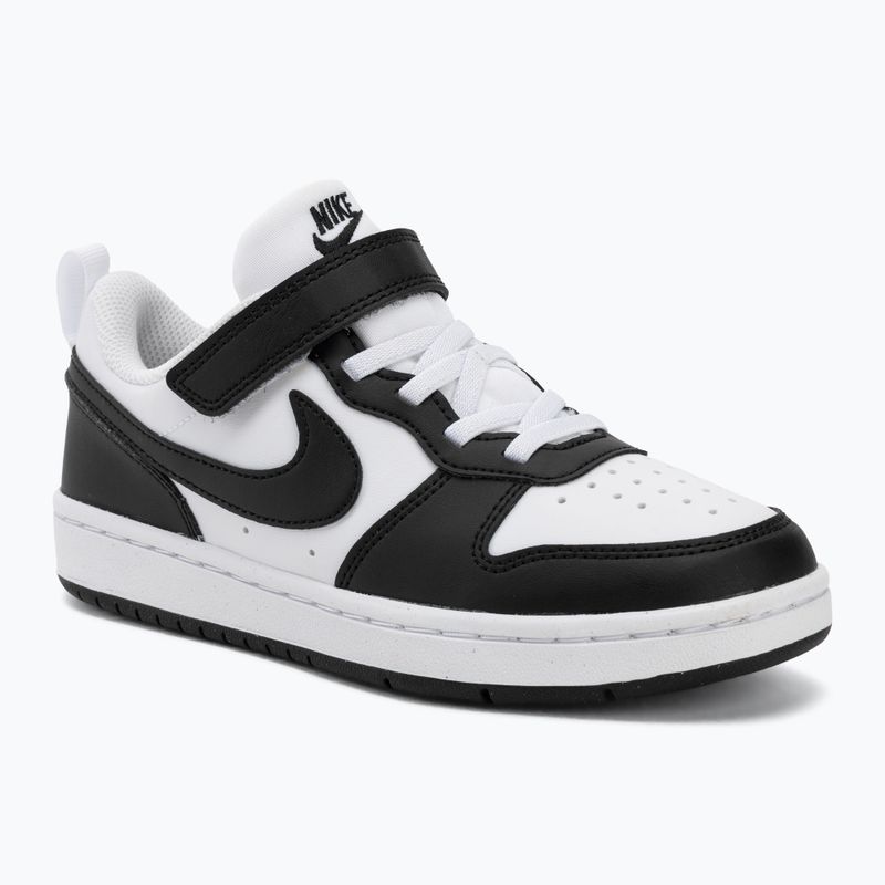 Vaikiški batai Nike Court Borough Low Recraft white/black