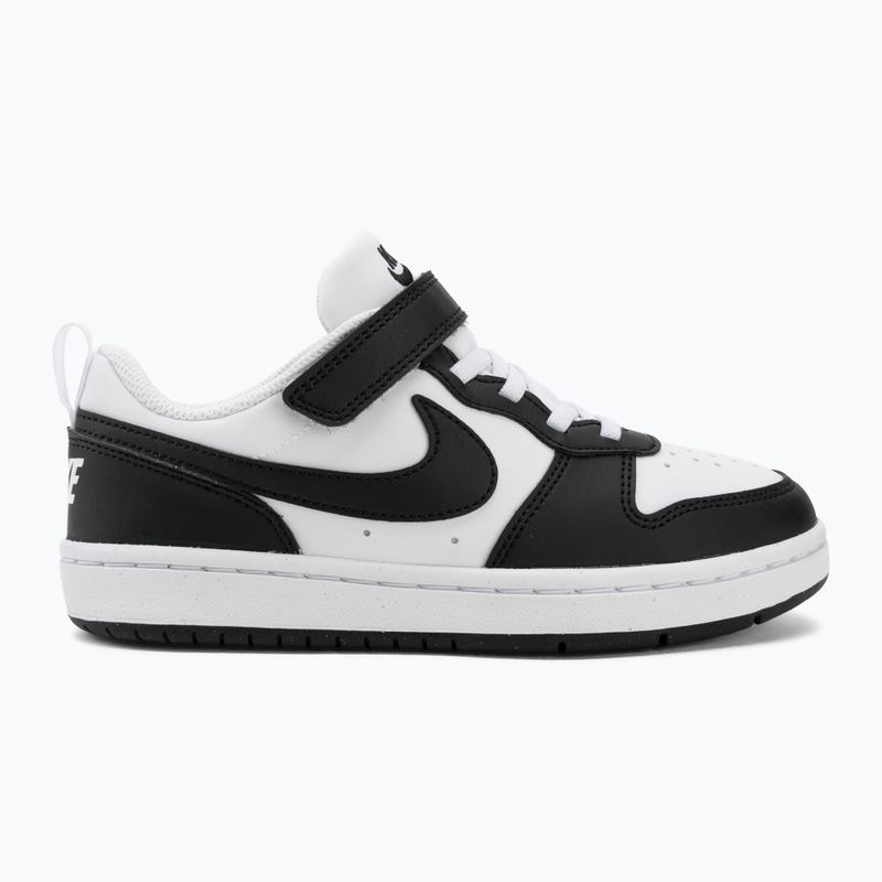 Vaikiški batai Nike Court Borough Low Recraft white/black 2