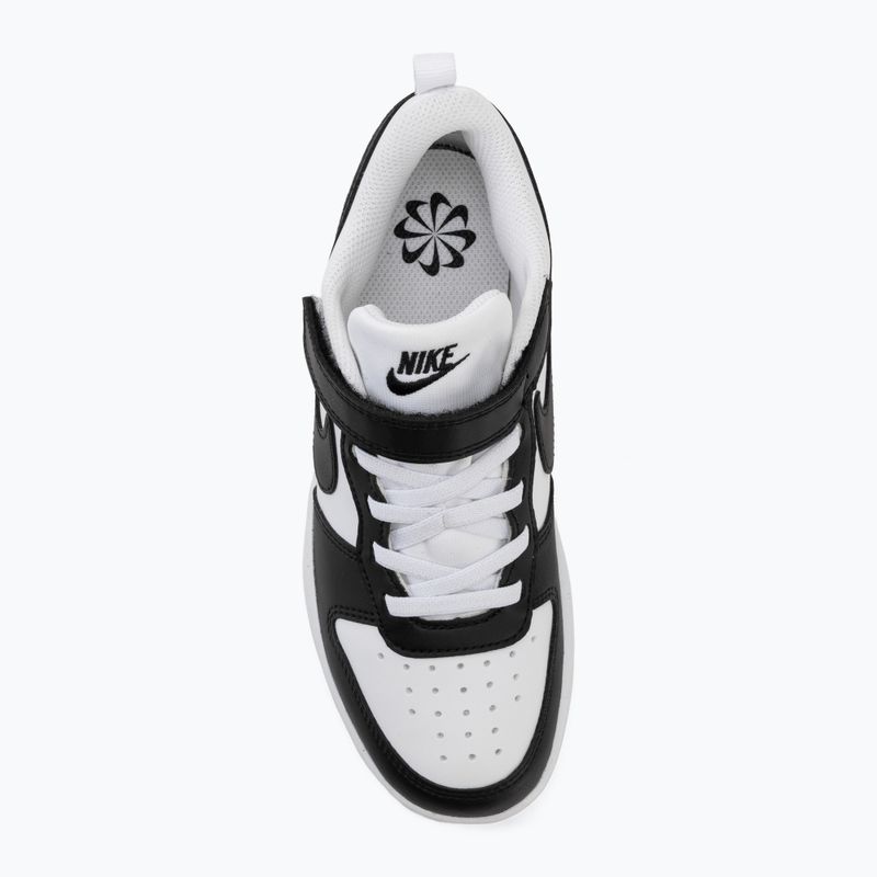 Vaikiški batai Nike Court Borough Low Recraft white/black 5