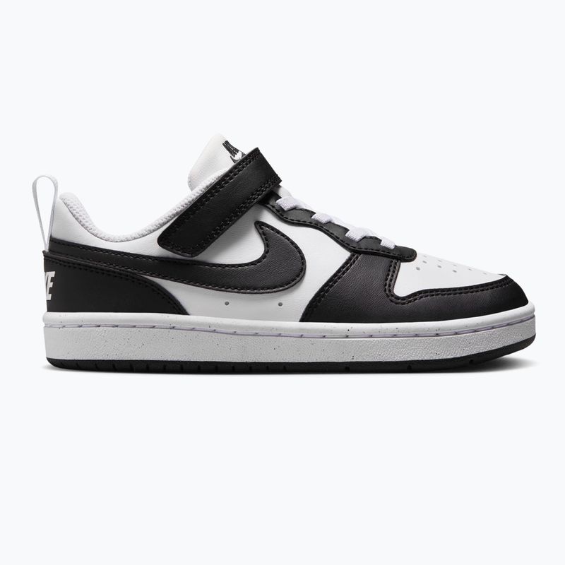 Vaikiški batai Nike Court Borough Low Recraft white/black