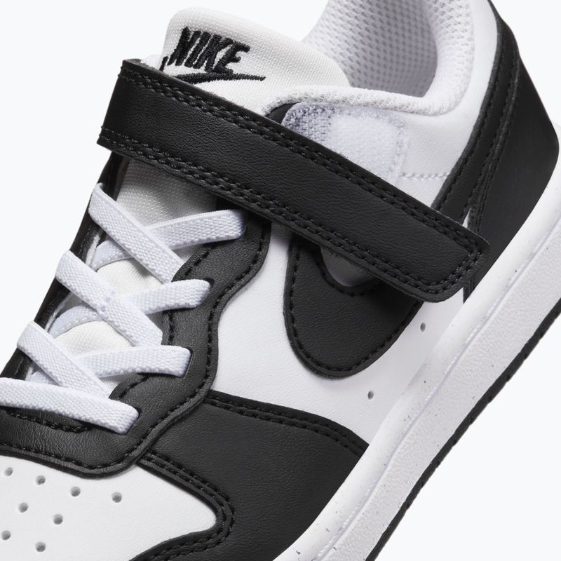 Vaikiški batai Nike Court Borough Low Recraft white/black 5