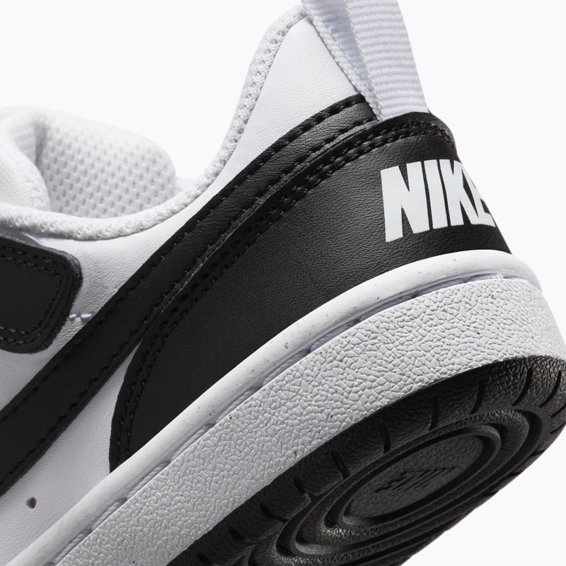 Vaikiški batai Nike Court Borough Low Recraft white/black 6