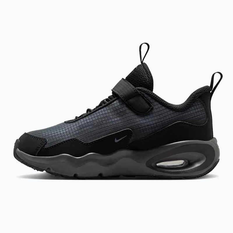 Nike Air Max Nova vaikiški bateliai juodi/antracitiniai/šaltai pilki/vulfo pilki 9