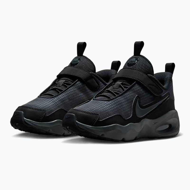 Nike Air Max Nova vaikiški bateliai juodi/antracitiniai/šaltai pilki/vulfo pilki 10
