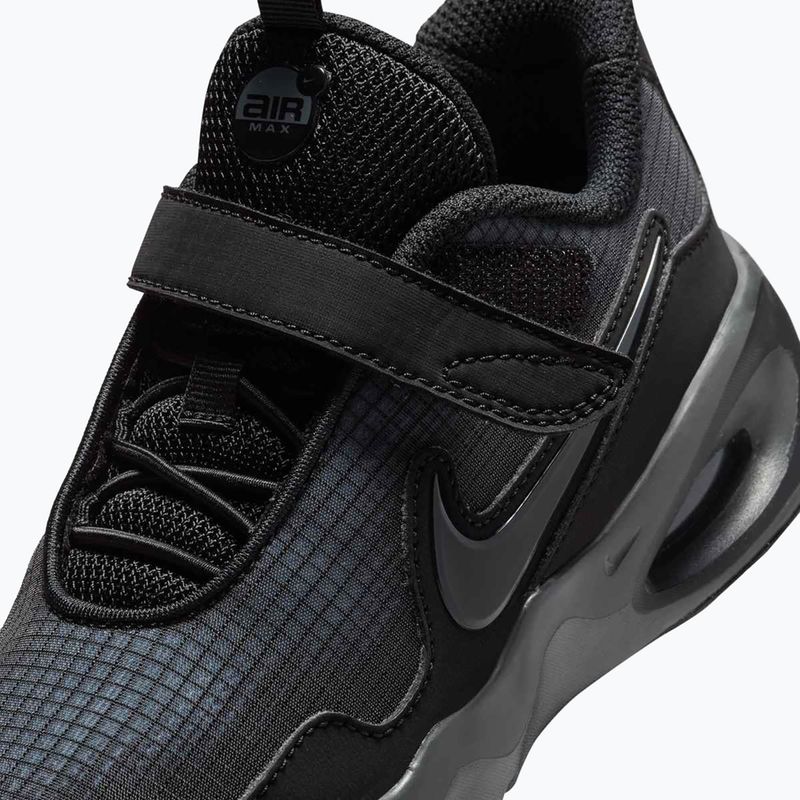 Nike Air Max Nova vaikiški bateliai juodi/antracitiniai/šaltai pilki/vulfo pilki 15