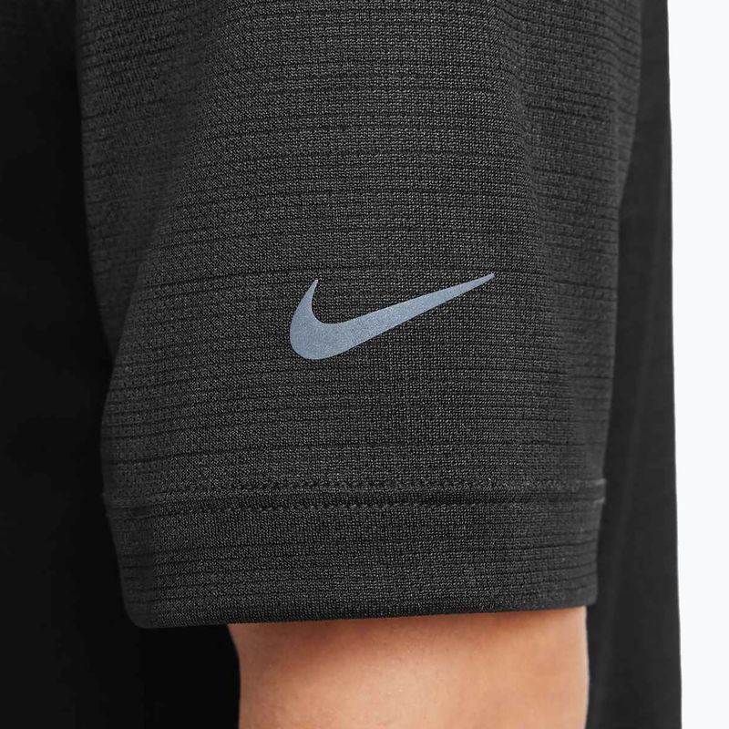 Nike Multi Tech Dri-Fit vaikiški marškinėliai juoda/juoda 4