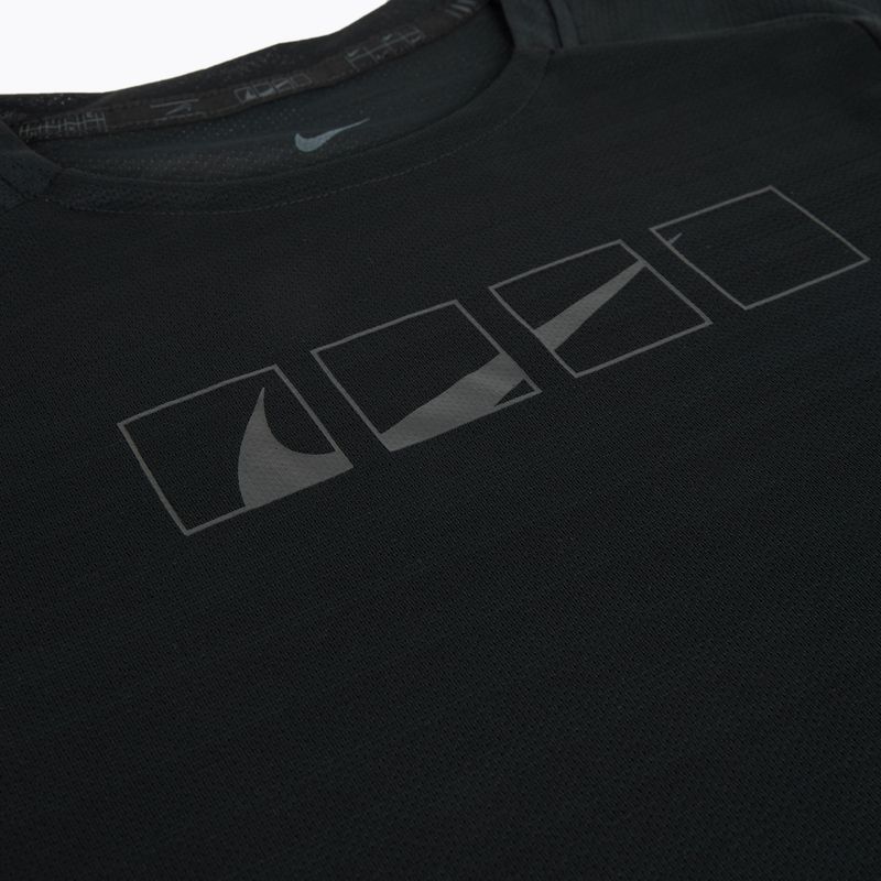 Nike Multi Tech Dri-Fit vaikiški marškinėliai juoda/juoda 11
