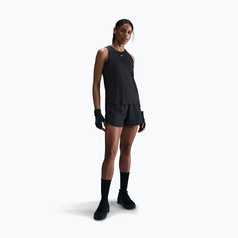 Moteriški treniruočių marškinėliai Nike One Classic Dri-Fit Tank Top black/white 2