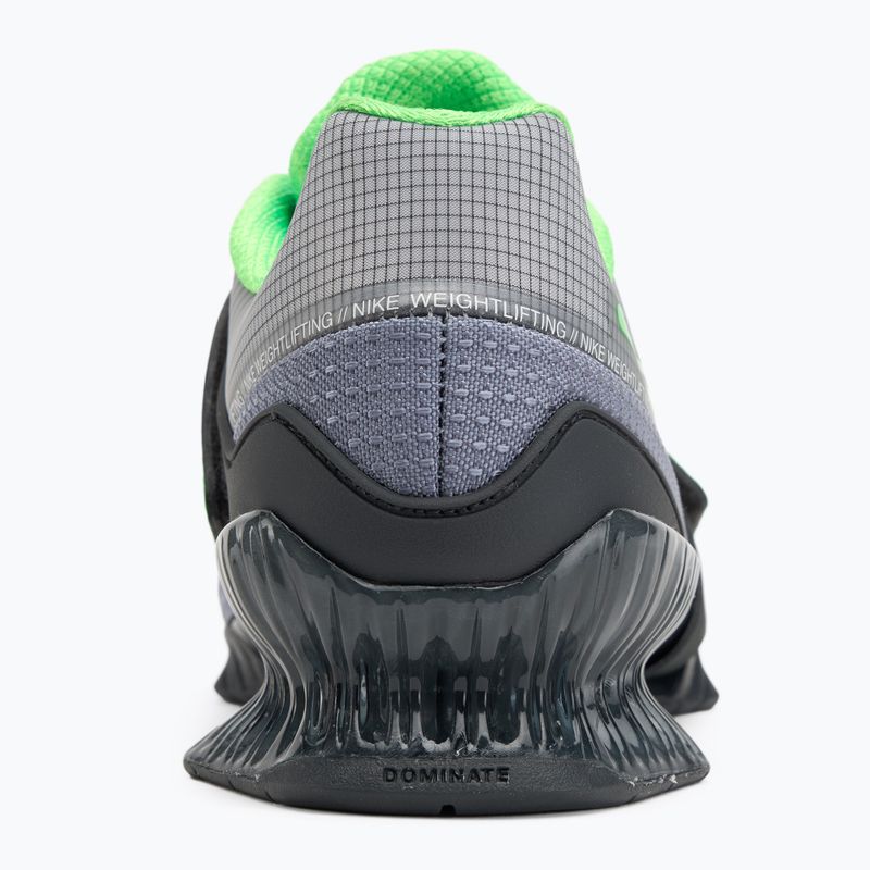 Svorio kilnojimo batai Nike Romaleos 4 ashen slate/green strike/anthracite 6