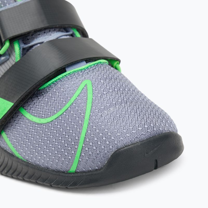 Svorio kilnojimo batai Nike Romaleos 4 ashen slate/green strike/anthracite 7