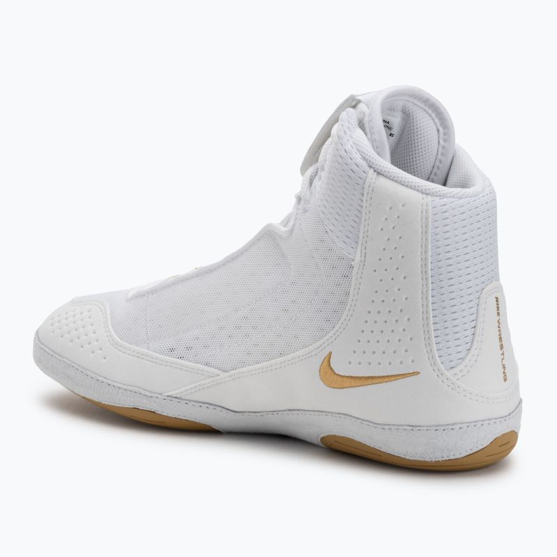 Imtynių bateliai Nike Inflict 4 white/metalic gold/photon dust/black 3