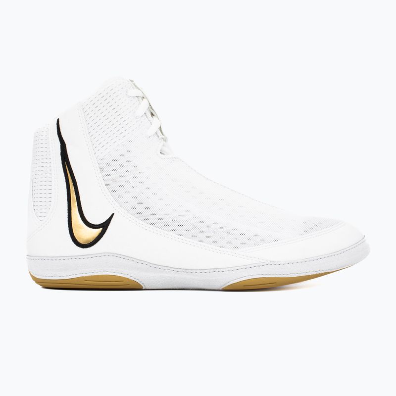 Imtynių bateliai Nike Inflict 4 white/metalic gold/photon dust/black