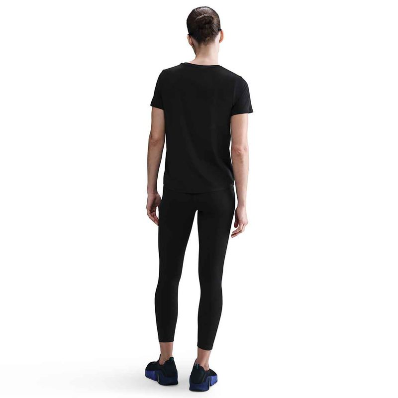 Moteriški treniruočių marškinėliai Nike One Classic Dri-Fit juoda/balta 3