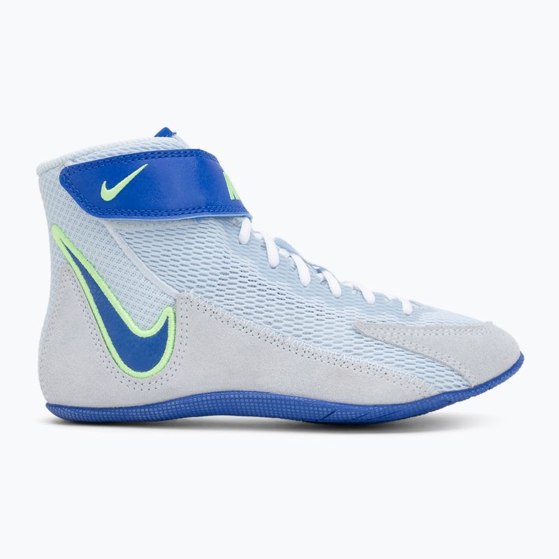 Vaikiški imtynių batai Nike Speedsweep VIII GS blue tint/hyper royal/lime blast/white 2