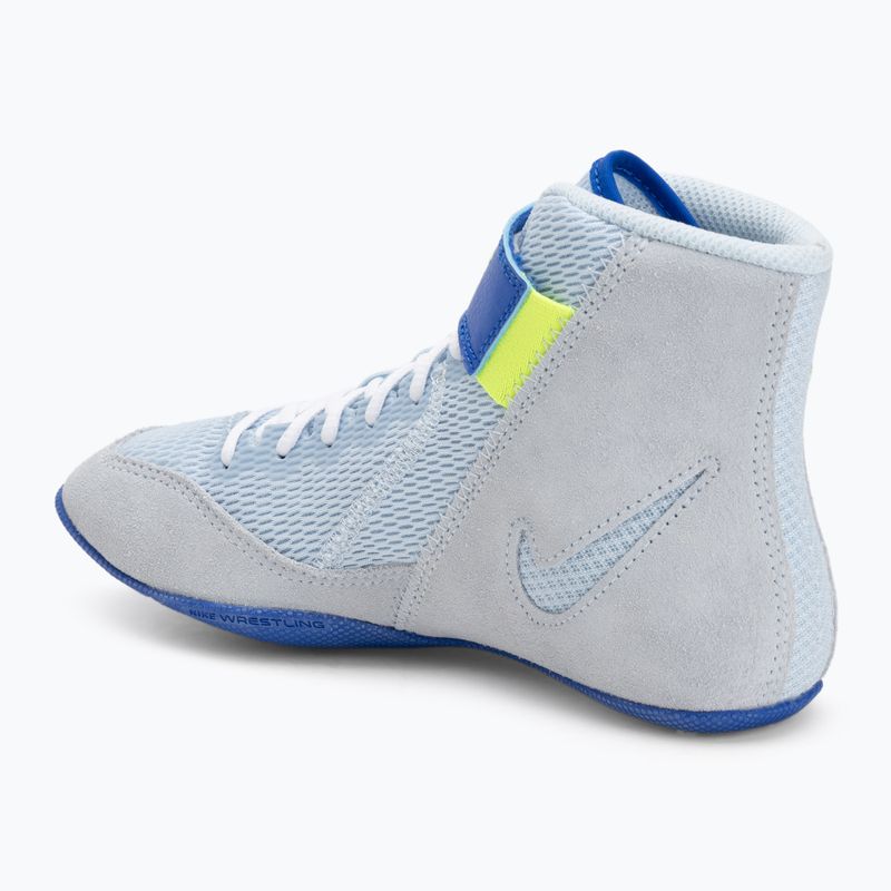 Vaikiški imtynių batai Nike Speedsweep VIII GS blue tint/hyper royal/lime blast/white 3