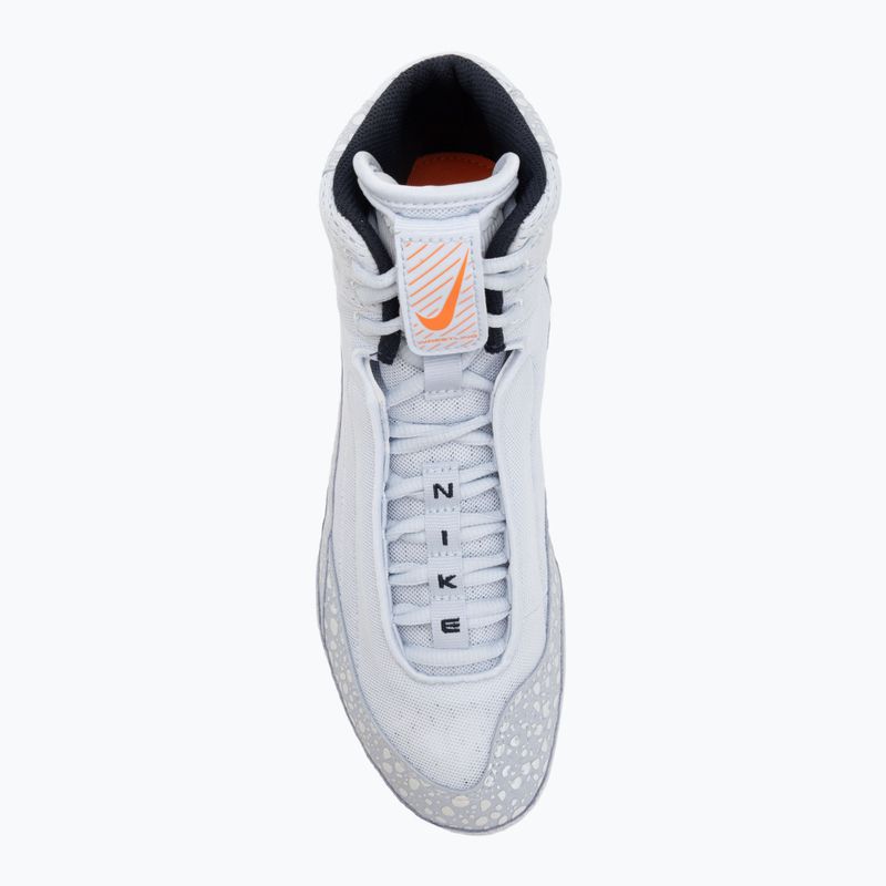 Imtynių bateliai Nike Inflict 4 SE football grey/dark obsidian/sky grey/titanum 5