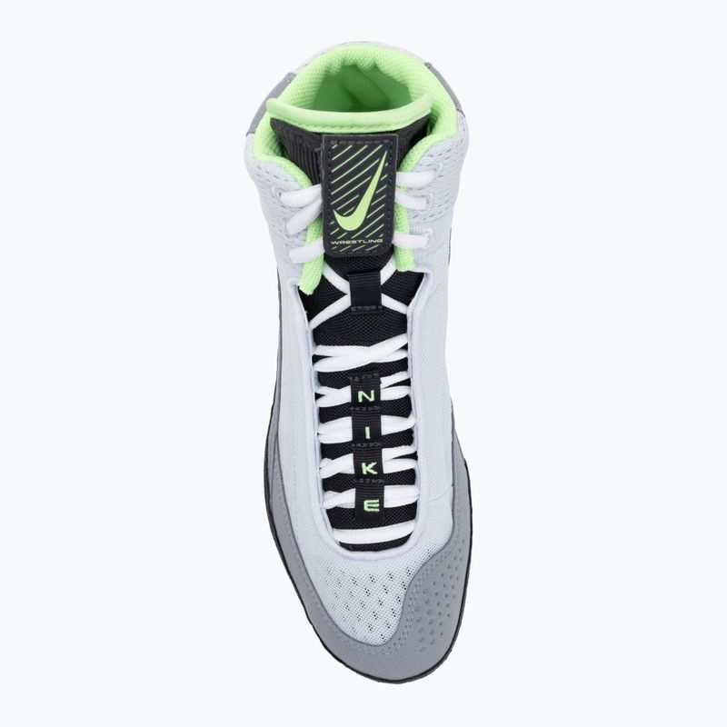 Imtynių bateliai Nike Inflict 4 football grey/lime blast/anthracite/white 5
