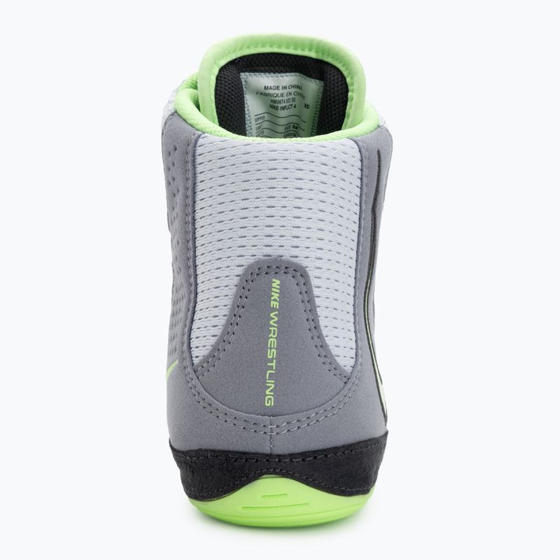 Imtynių bateliai Nike Inflict 4 football grey/lime blast/anthracite/white 6