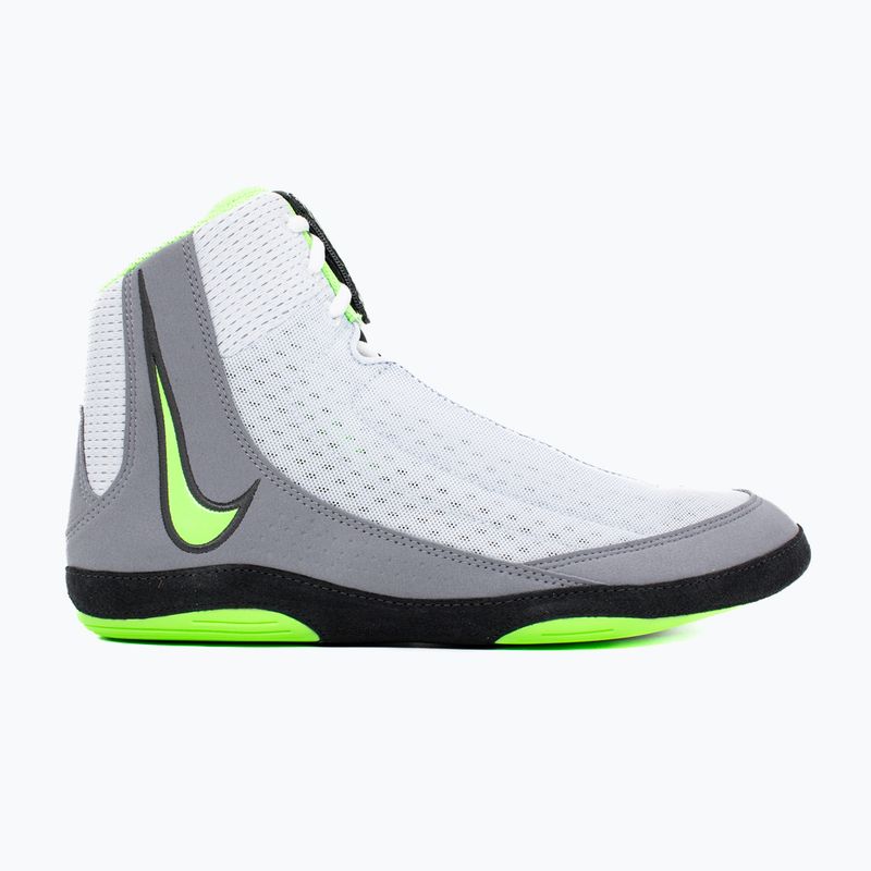 Imtynių bateliai Nike Inflict 4 football grey/lime blast/anthracite/white