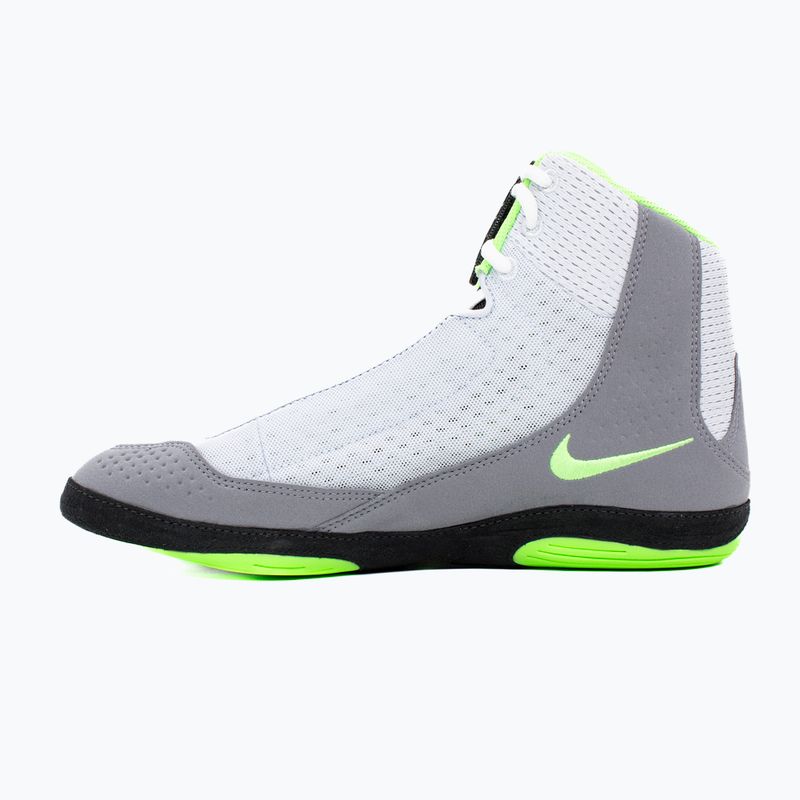 Imtynių bateliai Nike Inflict 4 football grey/lime blast/anthracite/white 2