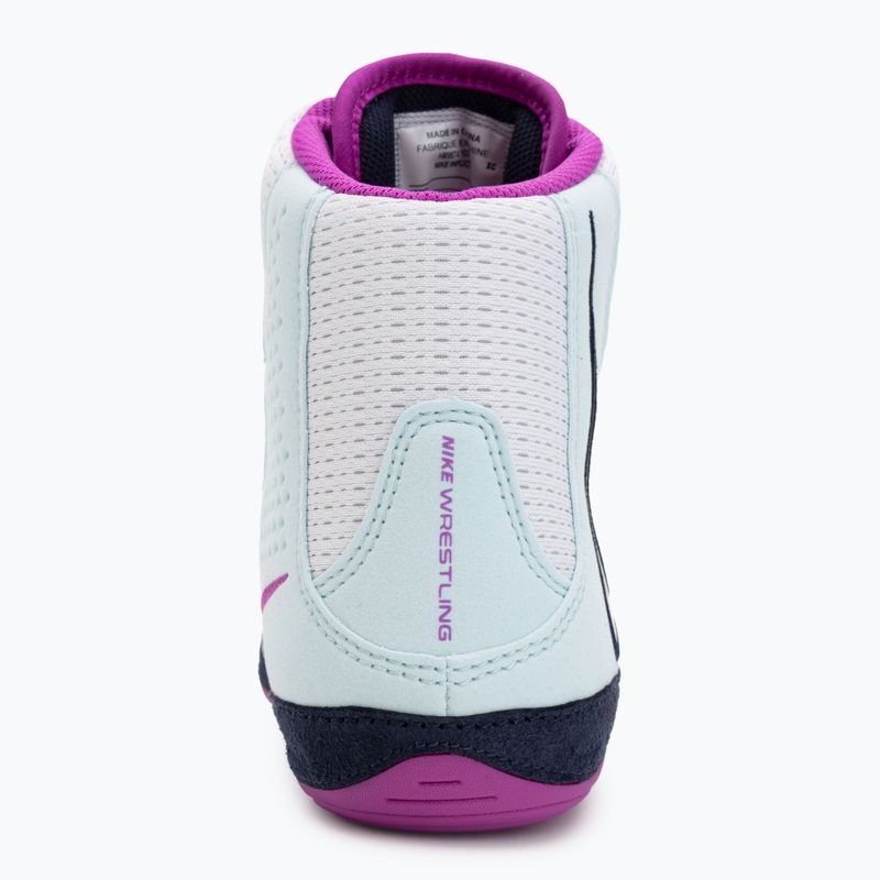 Imtynių bateliai Nike Inflict 4 white/hyper violet/glacier blue/obsidian 6
