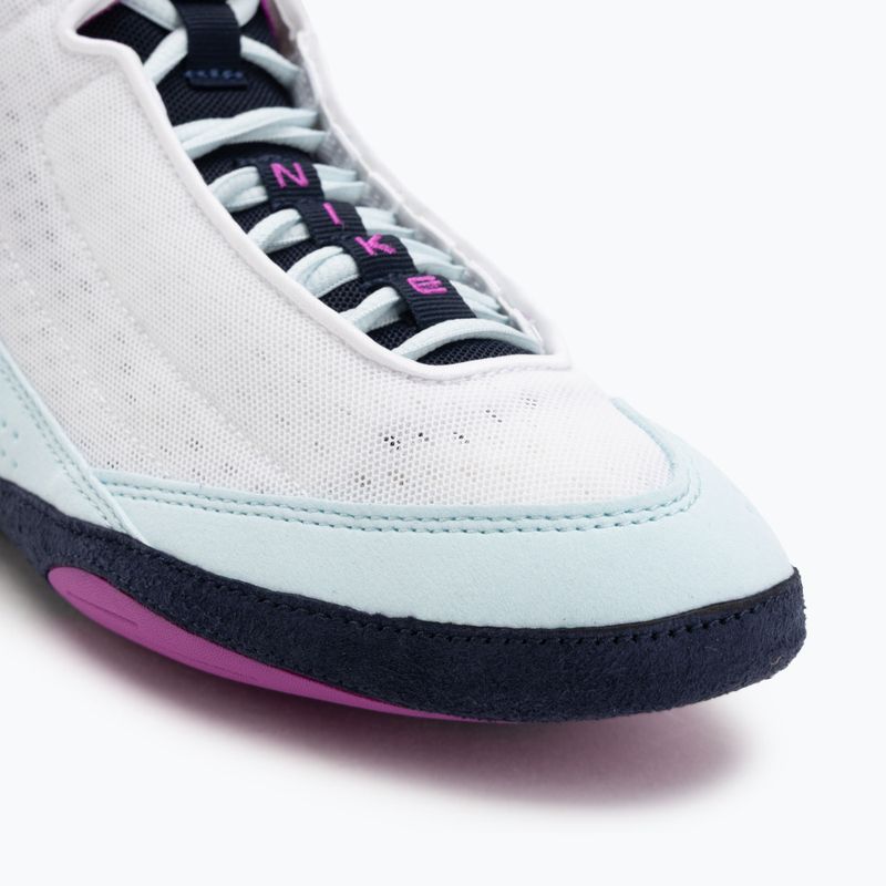 Imtynių bateliai Nike Inflict 4 white/hyper violet/glacier blue/obsidian 7