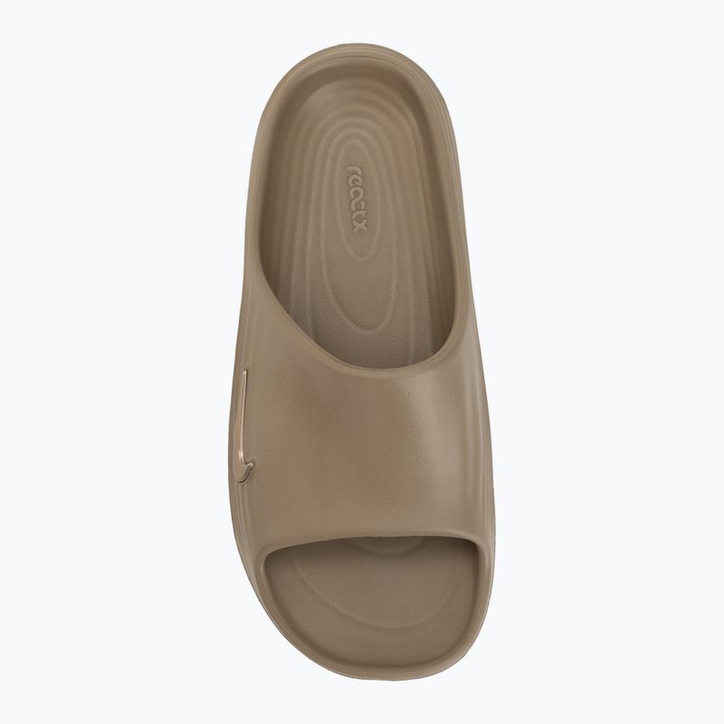 Vyriškos šlepetės Nike ReactX Rejuven8 khaki/khaki/khaki 5