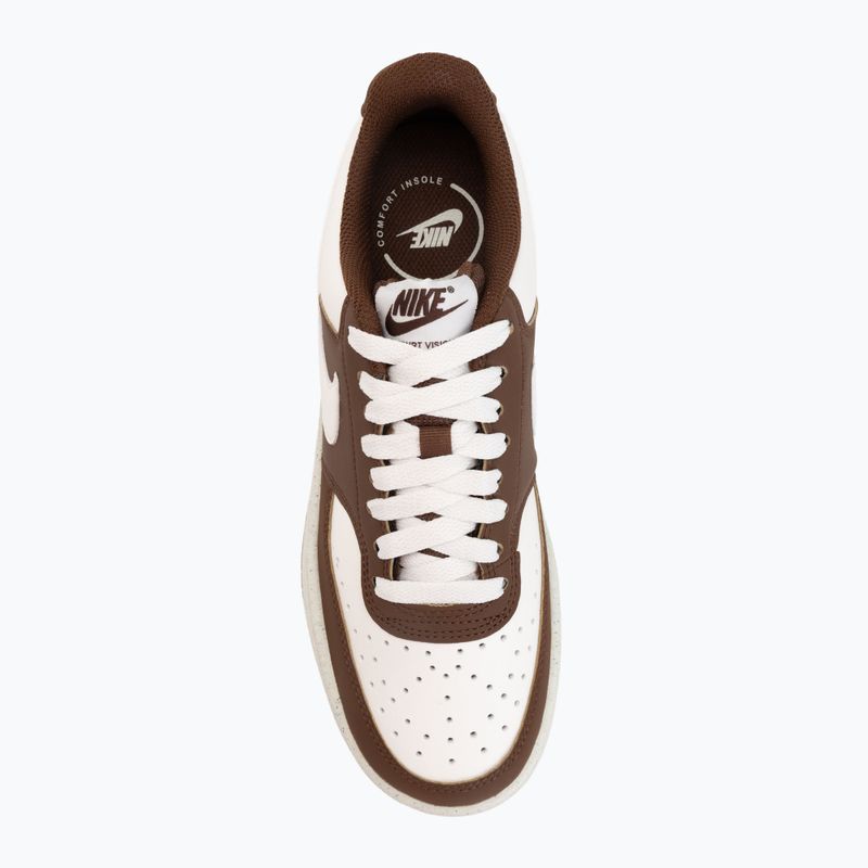 Moteriški batai Nike Court Vision Low Sail/Cacao Wow/Coconut Milk/Sail 5