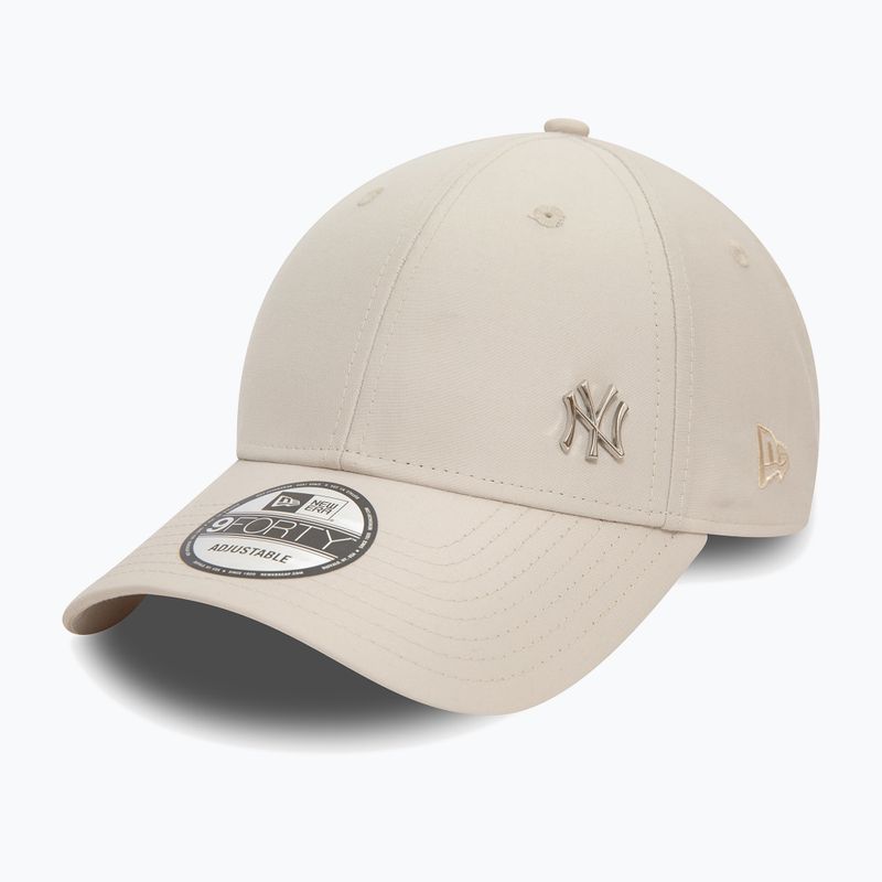 Kepuraitė su snapeliu New Era Flawless 9FORTY New York Yankees light beige 2