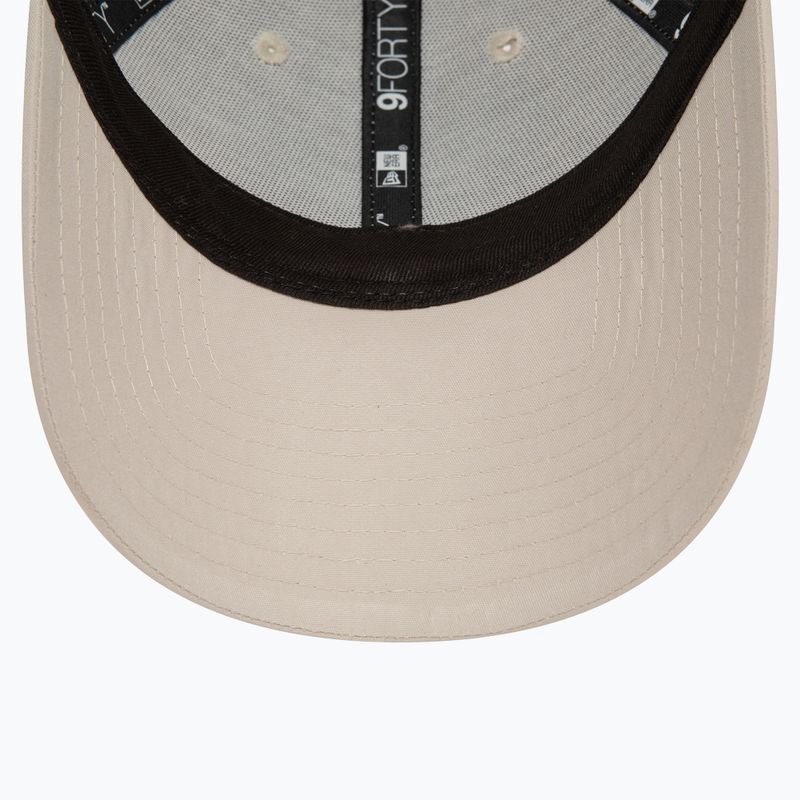 Kepuraitė su snapeliu New Era Flawless 9FORTY New York Yankees light beige 5