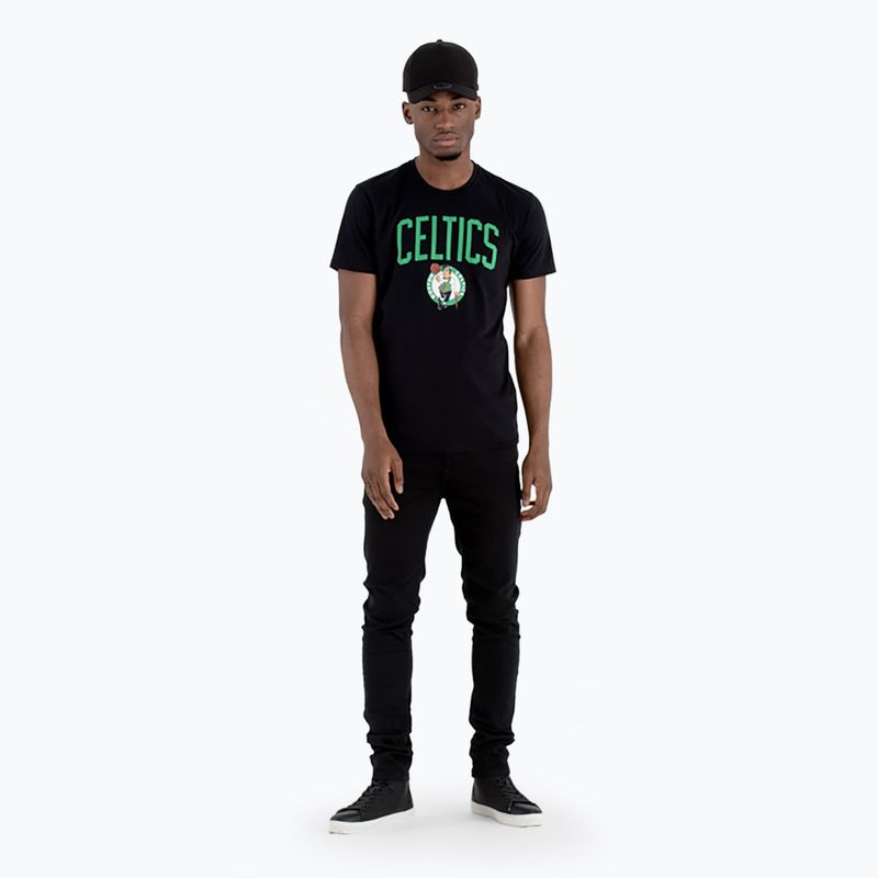 Vyriški marškinėliai New Era Celtics black 2