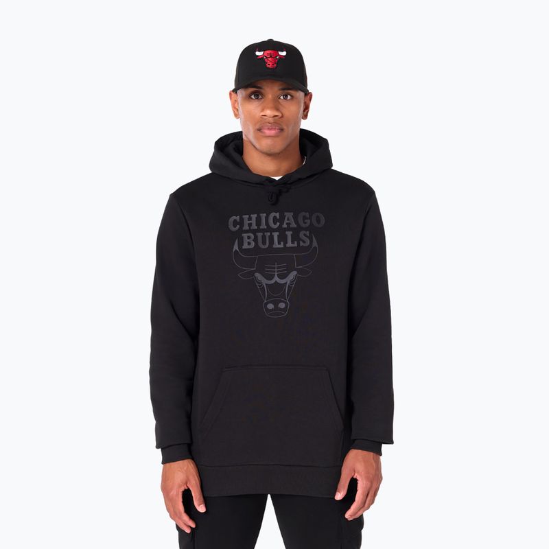 Vyriškas džemperis New Era NOS NBA Reegular Chicago Bulls Hoody black