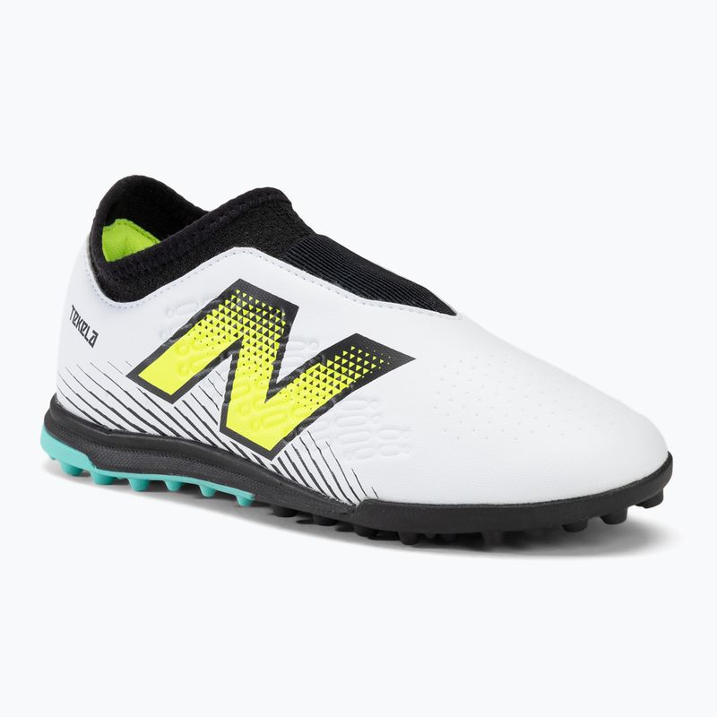 Vaikiški futbolo batai New Balance Tekela Magique V4+ TF white