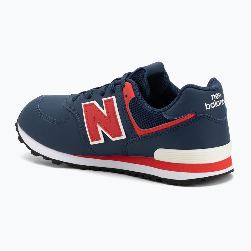Batai New Balance Classic 574's V1 navy/red/white 3