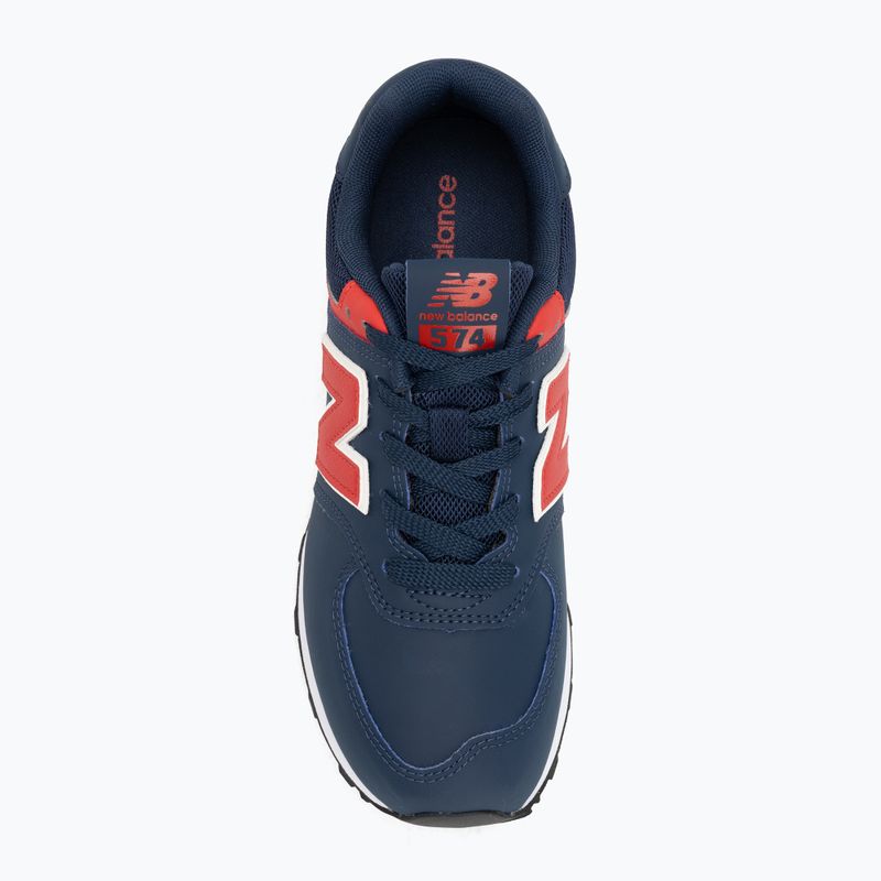 Batai New Balance Classic 574's V1 navy/red/white 5