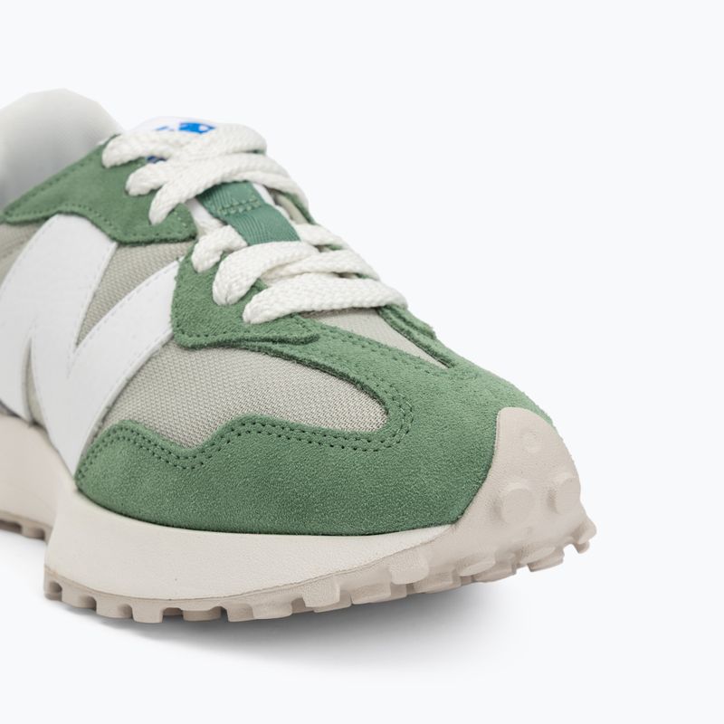 New Balance 327's V1 mallard/green olivine batai 7