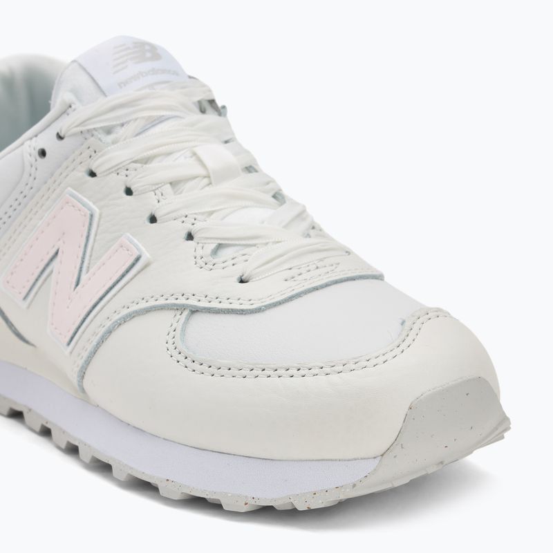 Moteriški batai New Balance Classic 574's V2 white/light pink 7