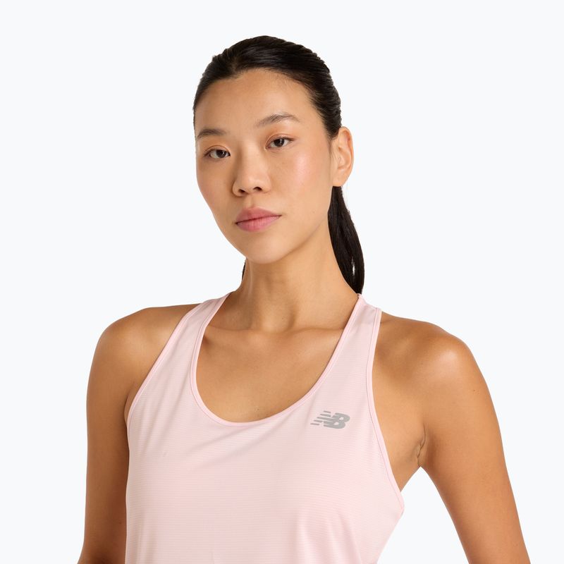 Moteriškas bėgimo tank topas New Balance Sport Essentials Tank rosesuga 4