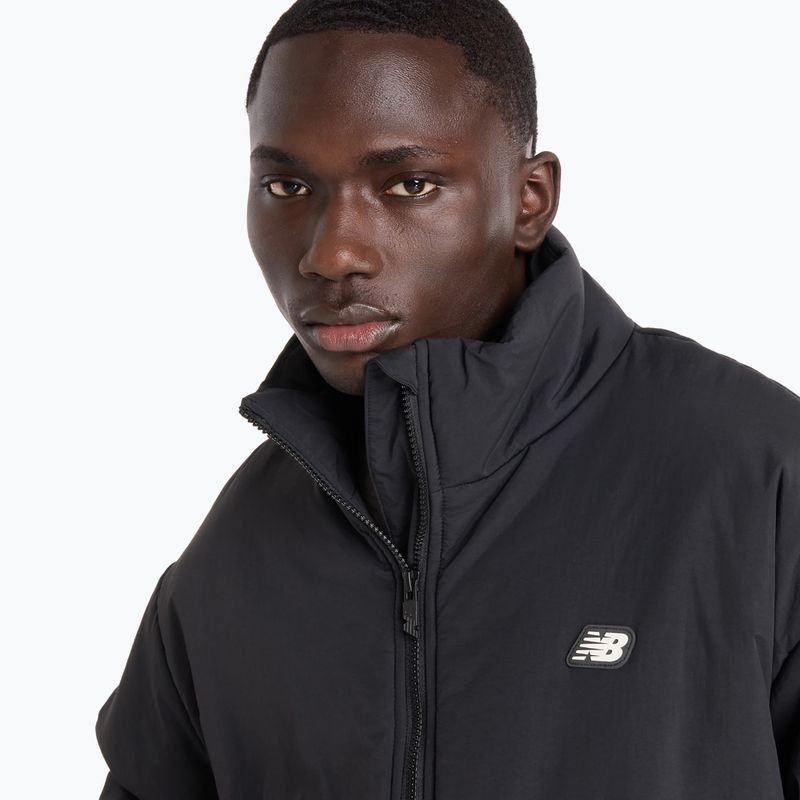 Vyriška pašiltinta striukė New Balance Hoops Puffer black 4