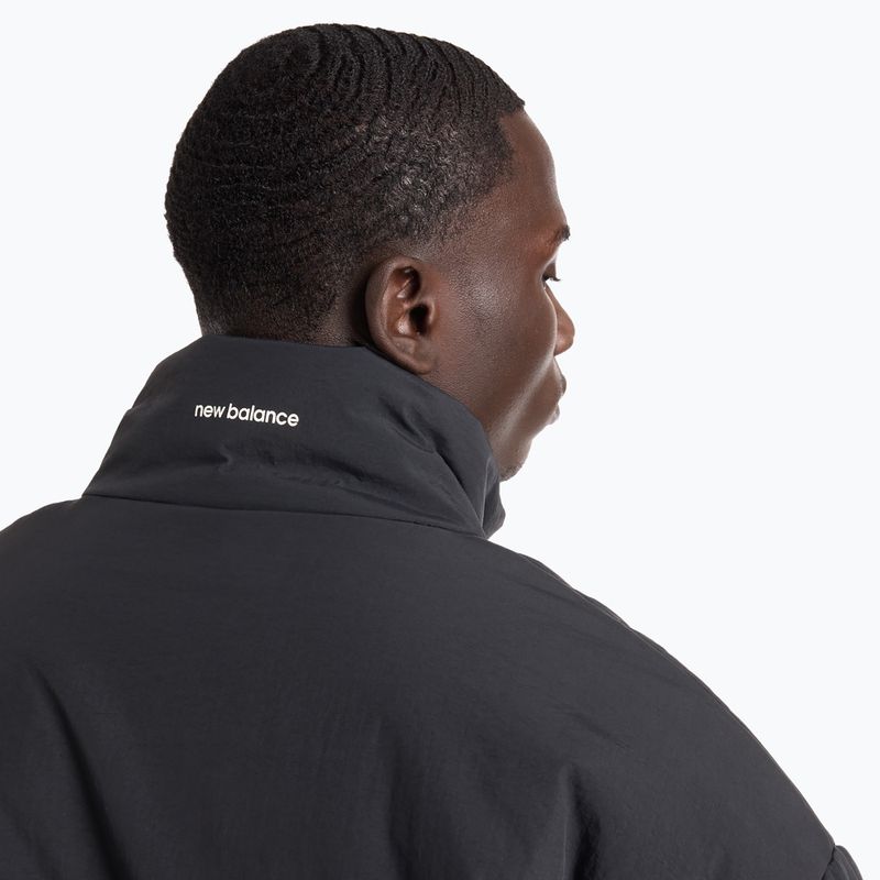 Vyriška pašiltinta striukė New Balance Hoops Puffer black 5