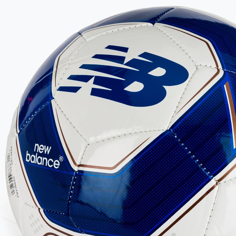 Futbolo kamuolys New Balance 442 Team Trainer FB23062GWN white dydis 5 3
