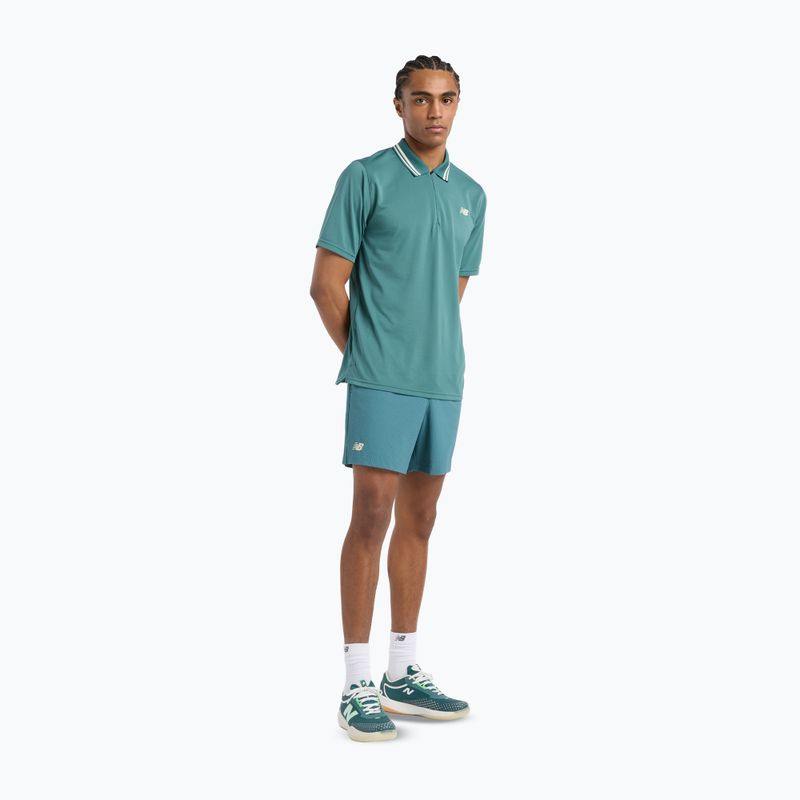 Vyriški teniso šortai New Balance Tournament Seersucker Short new spruc 2